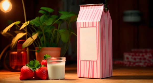 Free Juice Box Packaging PSD Mockup