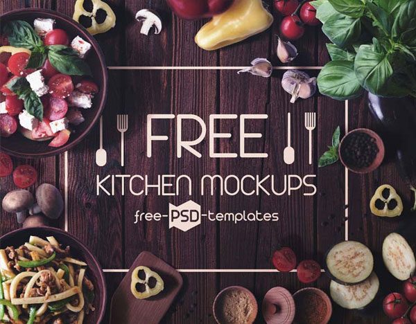 Free Kitchen Mockups