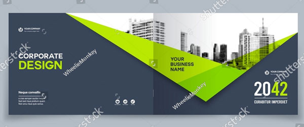 Free Landscape Brochure Mockup