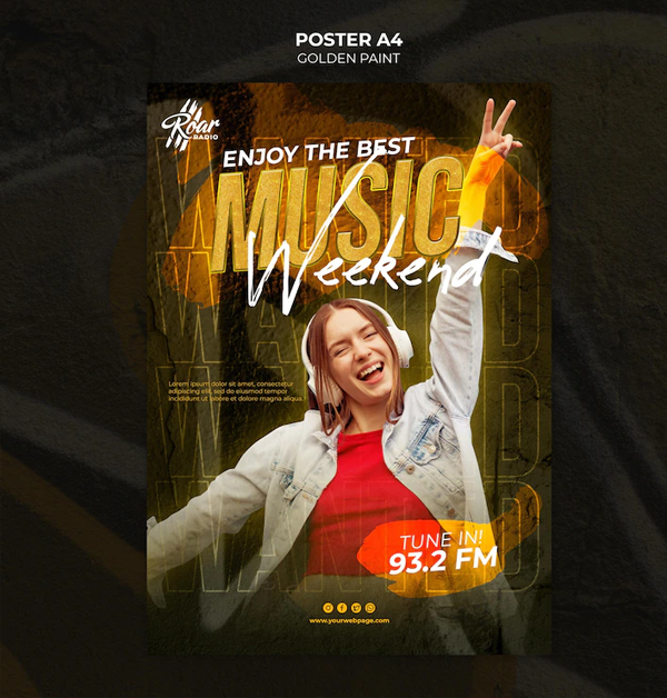 Free Music Flyer Design Template
