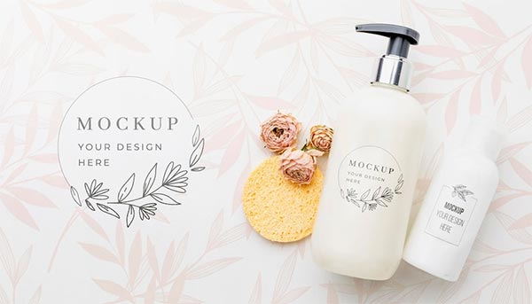 Free PSD Cosmetic Mockups