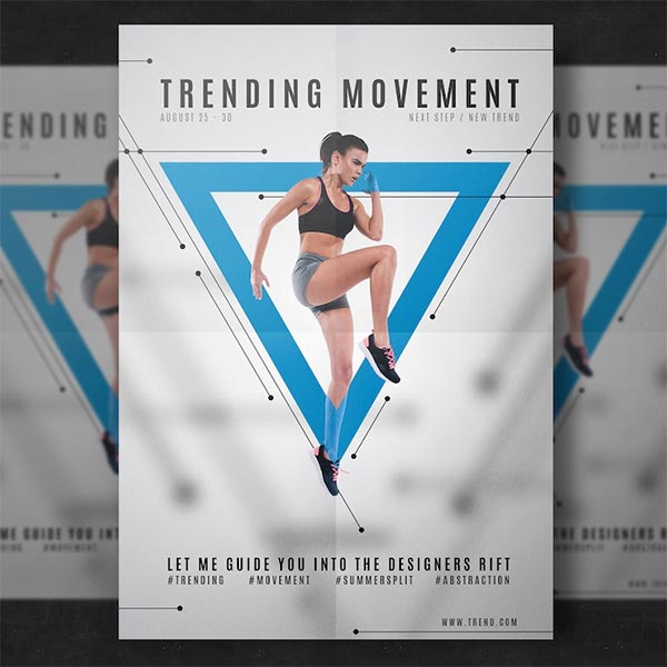 Free PSD Fitness Flyer Template