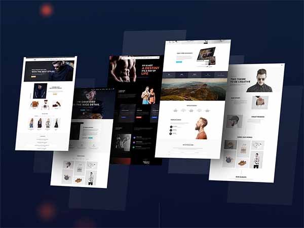 Free PSD Multipurpose Templates