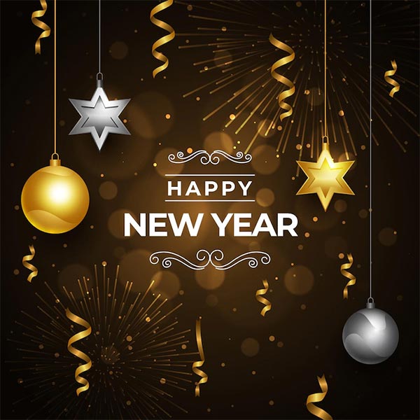 Free PSD New Year Instagram Design Template