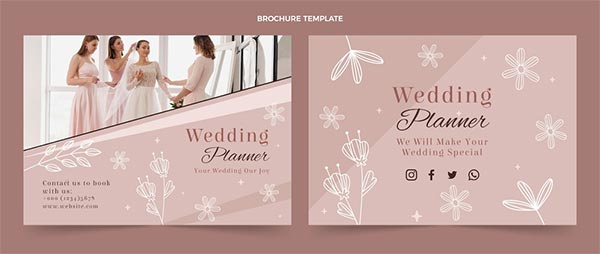 Free PSD Wedding Planner Template