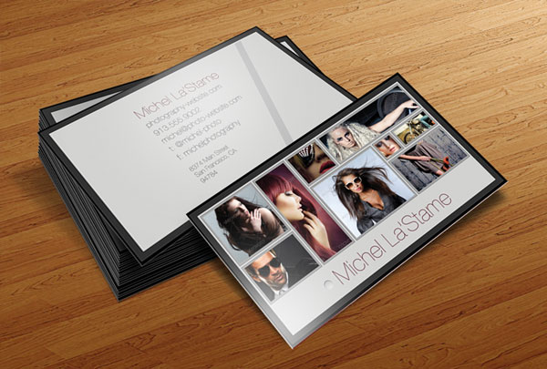 Free Photographer Business Card Template