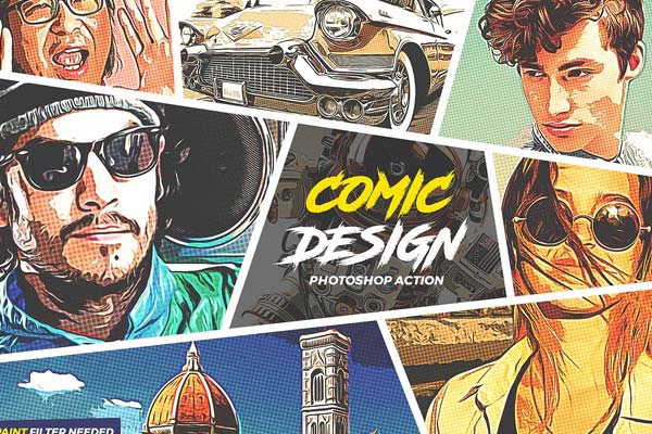 Free Photoshop Actions Template