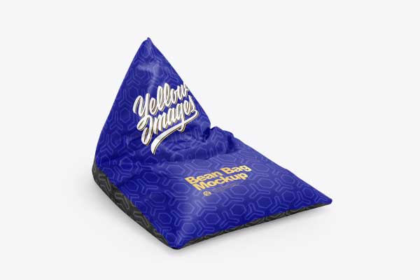 Free Sample Bean Bag Mockup