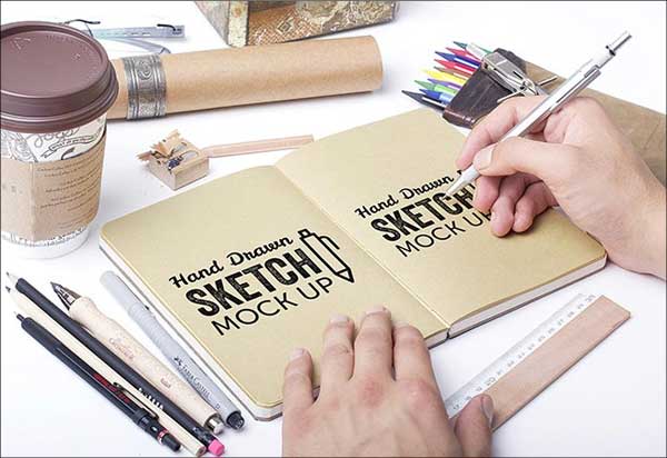 Free Sketch Mockup Design