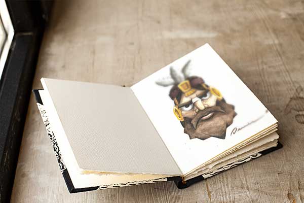 Free Sketchbook Realistic Mockup