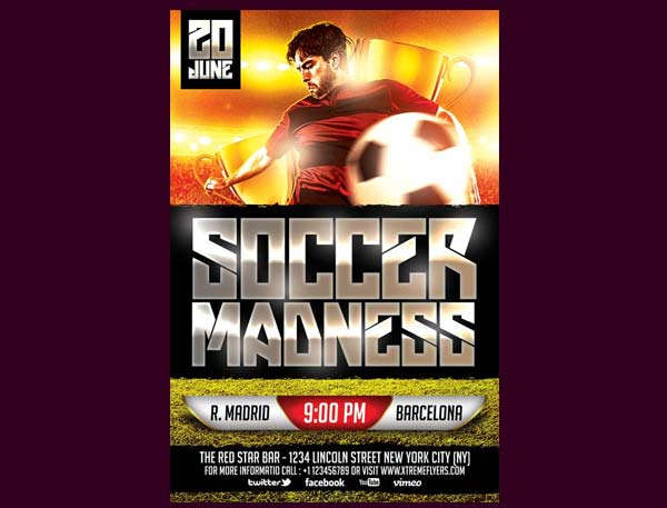 Free Soccer Flyer Templates