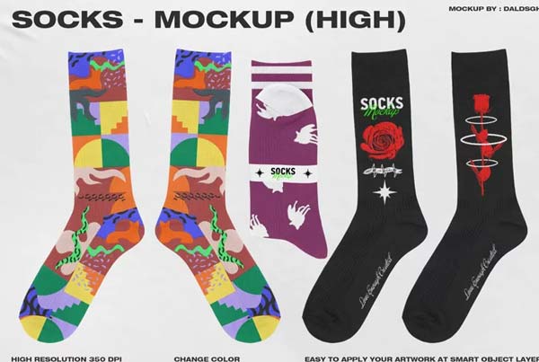 Free Sock Mockup Generator