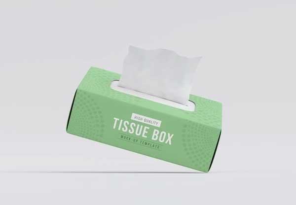 Free Tissue Box Mockups