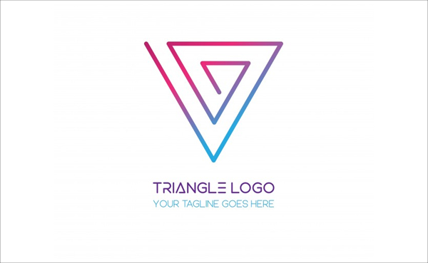 Free Triangle Logo Template