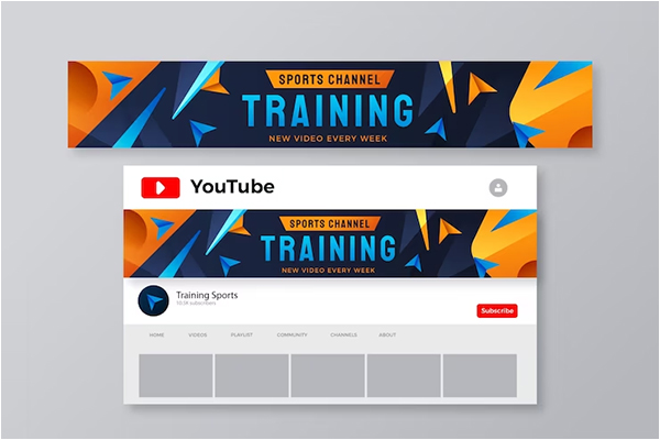 Free youtube Banner PSD Template