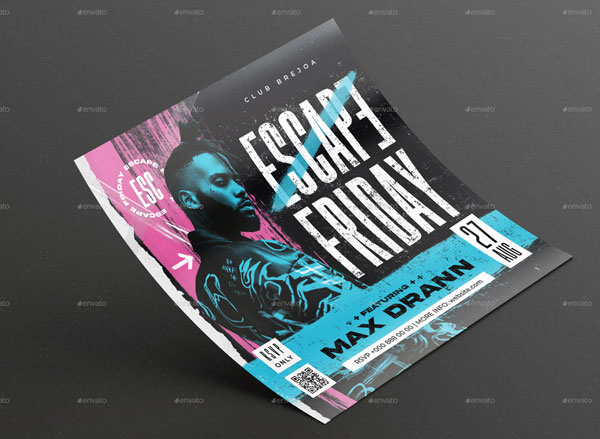 Friday Party Club Instagram Templates