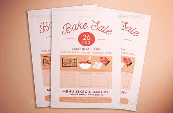 Fun Bake Sale Flyer