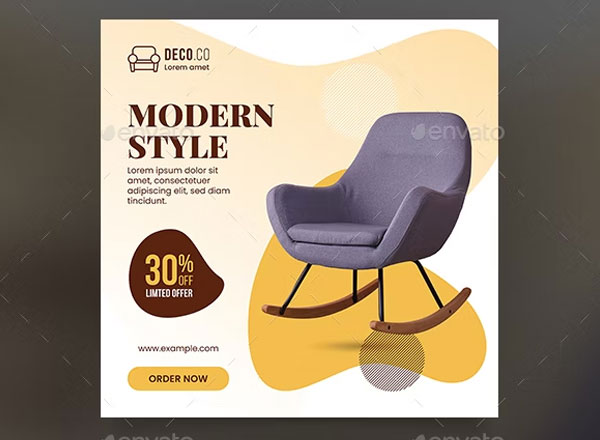 Furniture Sale Instagram Banners