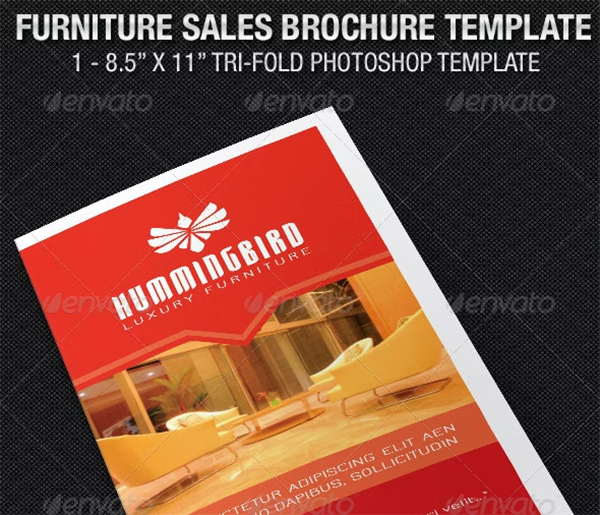 Furniture Sales Brochure Template