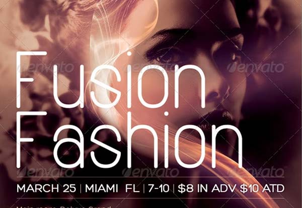 Fusion Fashion Event Flyer Template