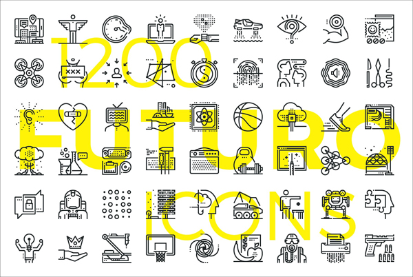 High Quality Futuro Line Icons
