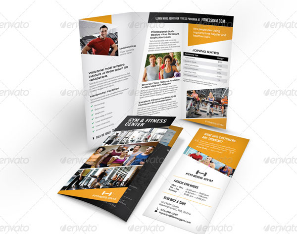 GYM and Medical Brochure Template