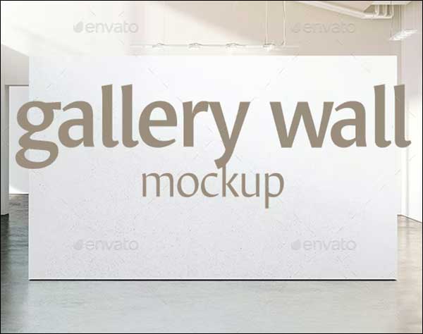 Gallery Wall Mockup