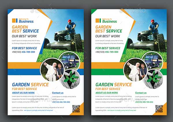 Garden Best Services Flyer Template