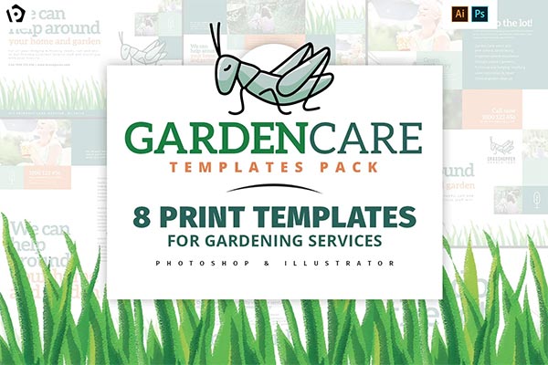 Garden Care Templates Pack