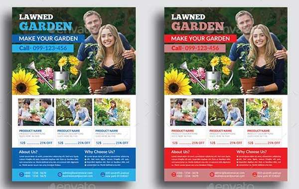 Garden Services Flyers Bundle
