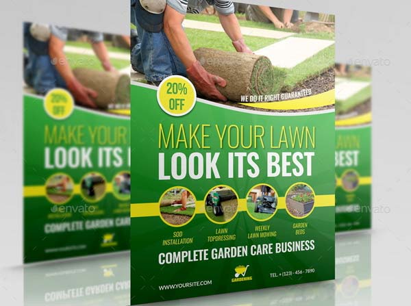 Garden Services PSD Flyer