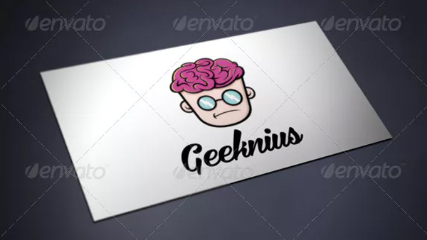 Geek Genius Logo Template