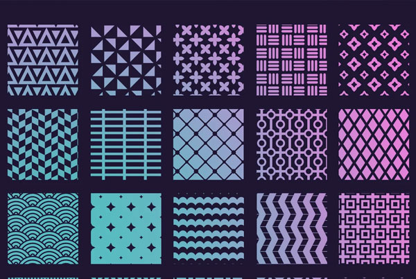 Geometric Pattern Photoshop Brushes