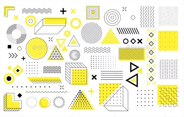 Geometric Shapes Background