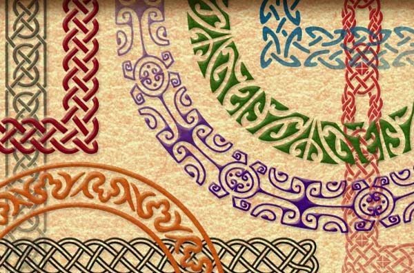 Geometric Tattoo Photoshop Brush Set