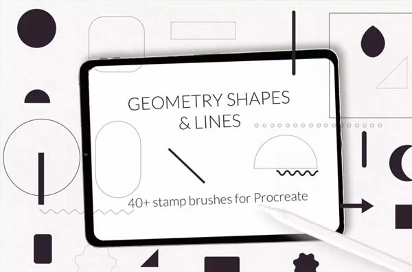 Geometry Shapes and lines Brushes