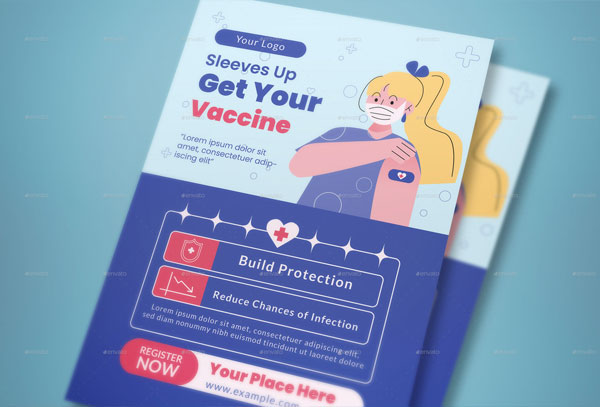 Get Your Vaccine Event Flyer Set