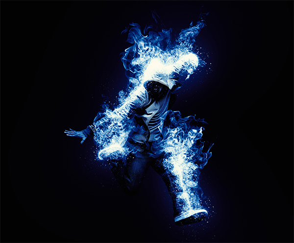 Gif Animated Fire 2 Photoshop Action