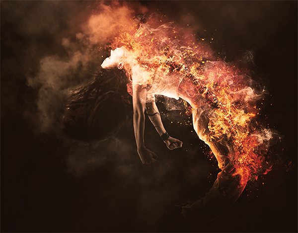 Gif Animated Fire Photoshop Action