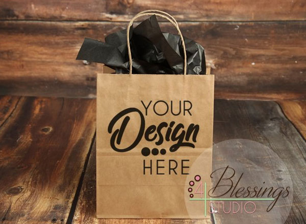 Download 27+ Creative Gift Bag PSD Mockups - Free PSD Mockups