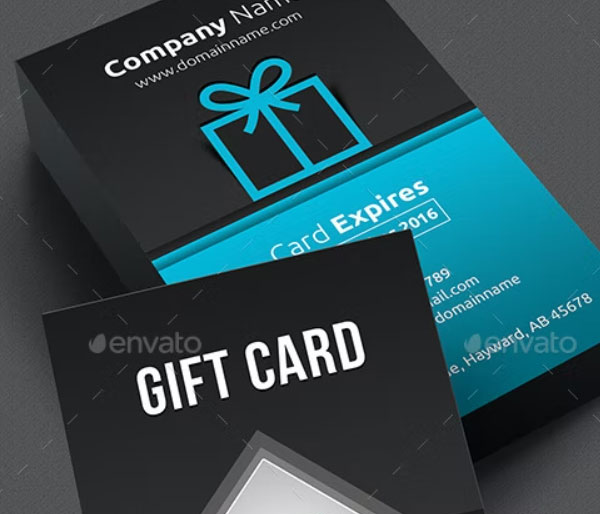 Gift Card Voucher Template