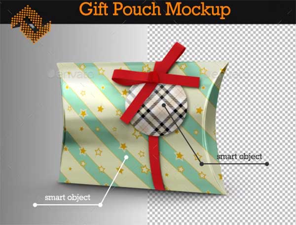 Gift Pouch Mockup