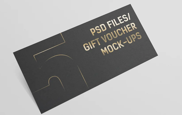 Gift Voucher Muck-Ups