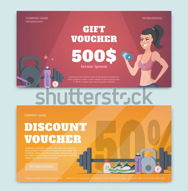 Gift Voucher for Fitness Club