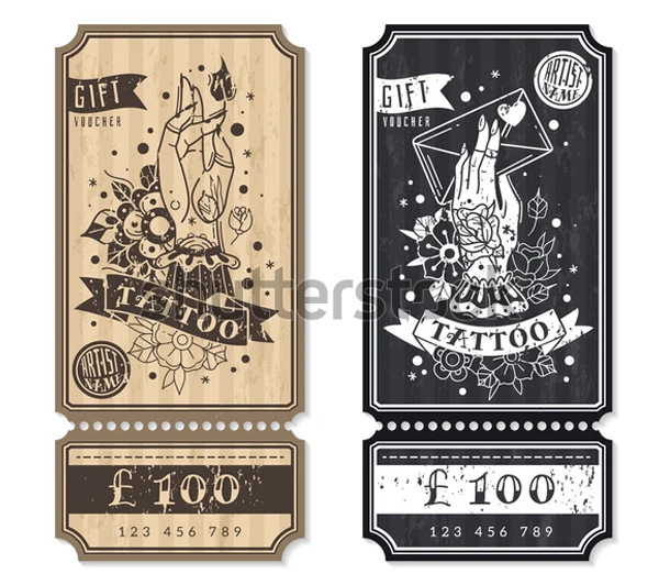 Gift Vouchers For Tattoos