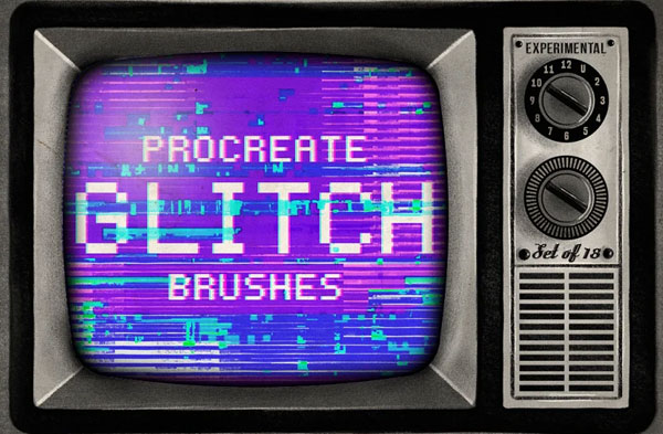 Glitch Brushes Set