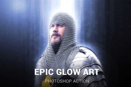 Glow Photoshop Action