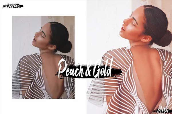 Gold Effect Photoshop Action Download