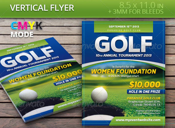 Golf Event Complete Flyer Bundle