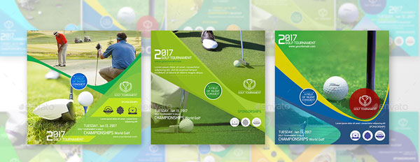 Golf Event Facebook Banners
